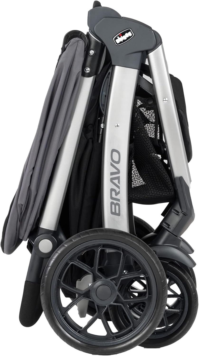 3-in-1 Travel System Stroller with Infant Car Seat and Base, Camden/Black & Grey J476682