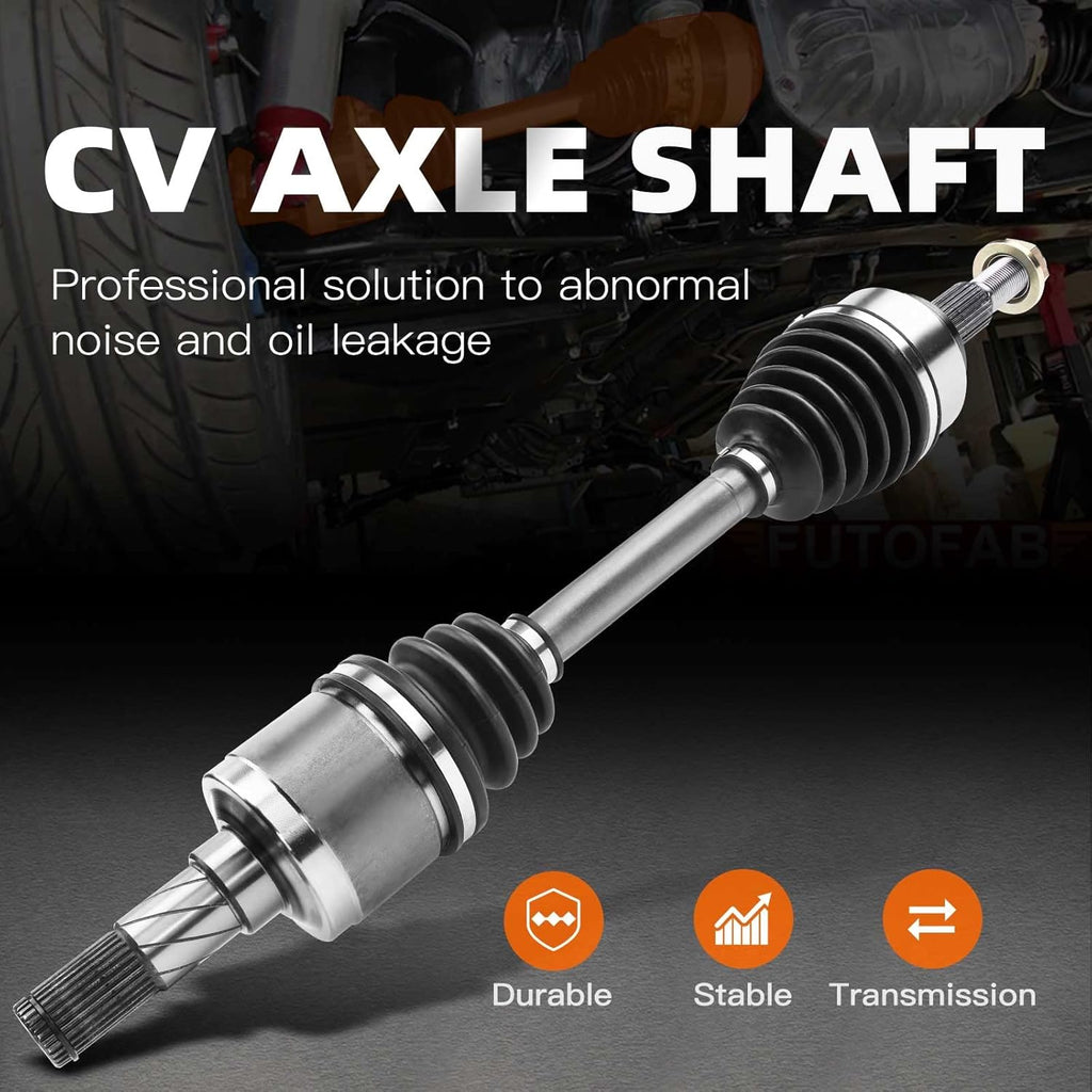 CV Axle Shaft Left Front Driver Side 4WD Pack of 2 B23964