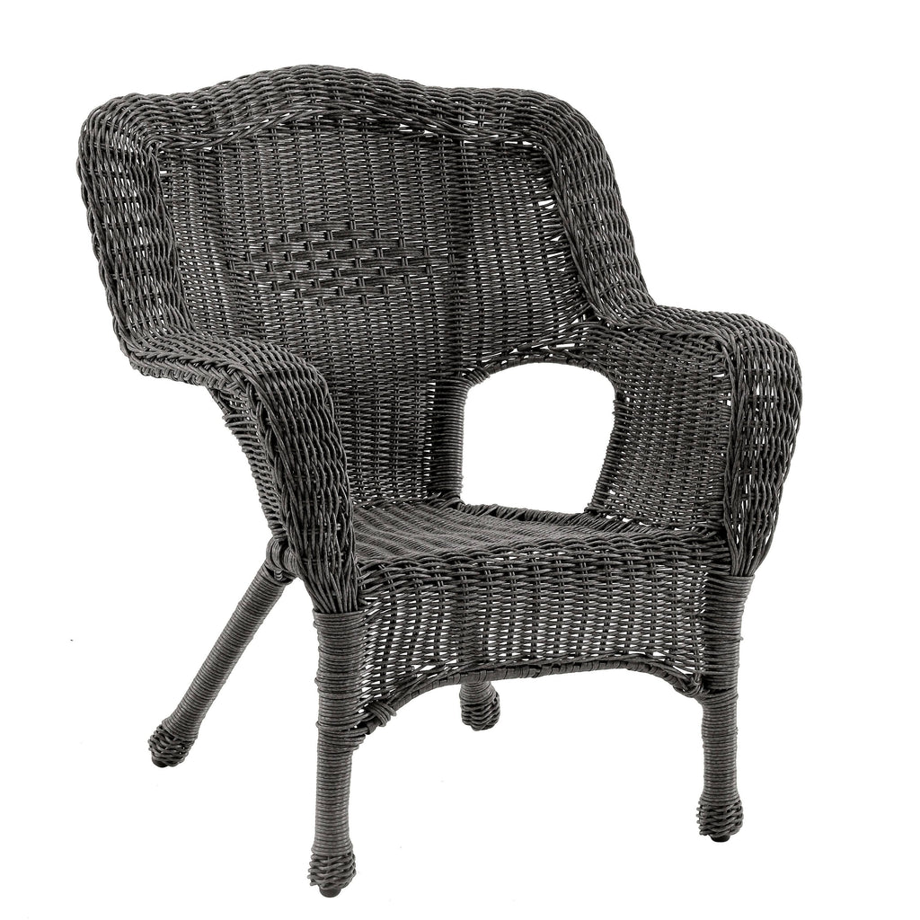 Resin Wicker Patio Chairs Set of 2 G4461