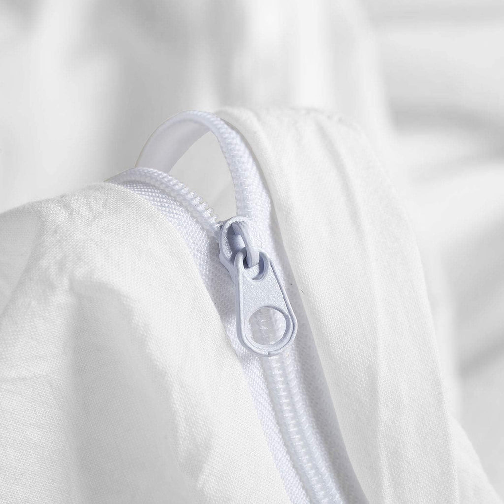 White Queen 4 Piece Microfiber Bed Sheet Set P343221