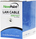 White 500ft Cat6 UTP Ethernet Cable D822