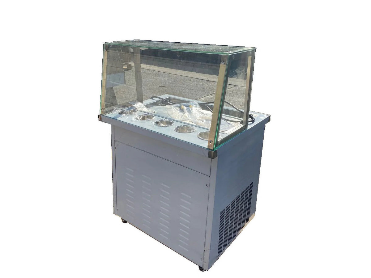 Thai Style Fried Ice Cream Maker Machine 1000W W3002