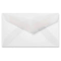 Mini Envelopes 2 1/8 x 3 5/8 Clear Translucent 50 Qty O309042