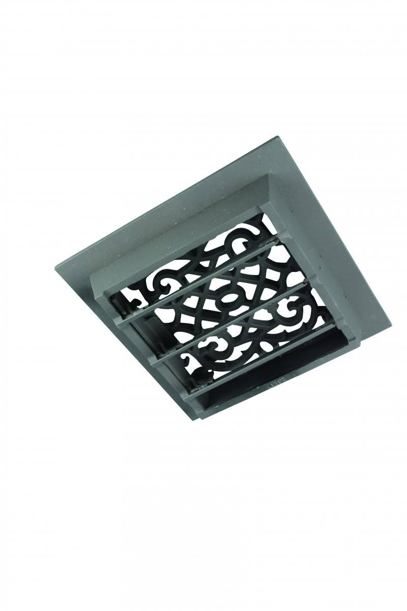 4 Floor Heat Register Louver Vent Cast 8x22 Duct L4825