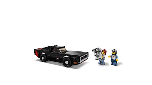 2018 Dodge Challenger SRT Demon and 1970 Dodge Charger R/T Building Kit (478 Pieces) E9242