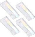 LED Under Cabinet Light, 12 Inch, 8W, Dimmable, 3 Color Selectable, Pack of 4 W523