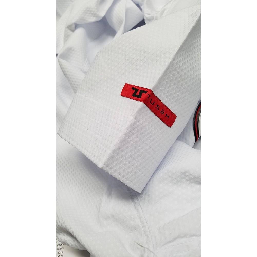 White V-Neck Taekwondo Sparring Dobok L514484