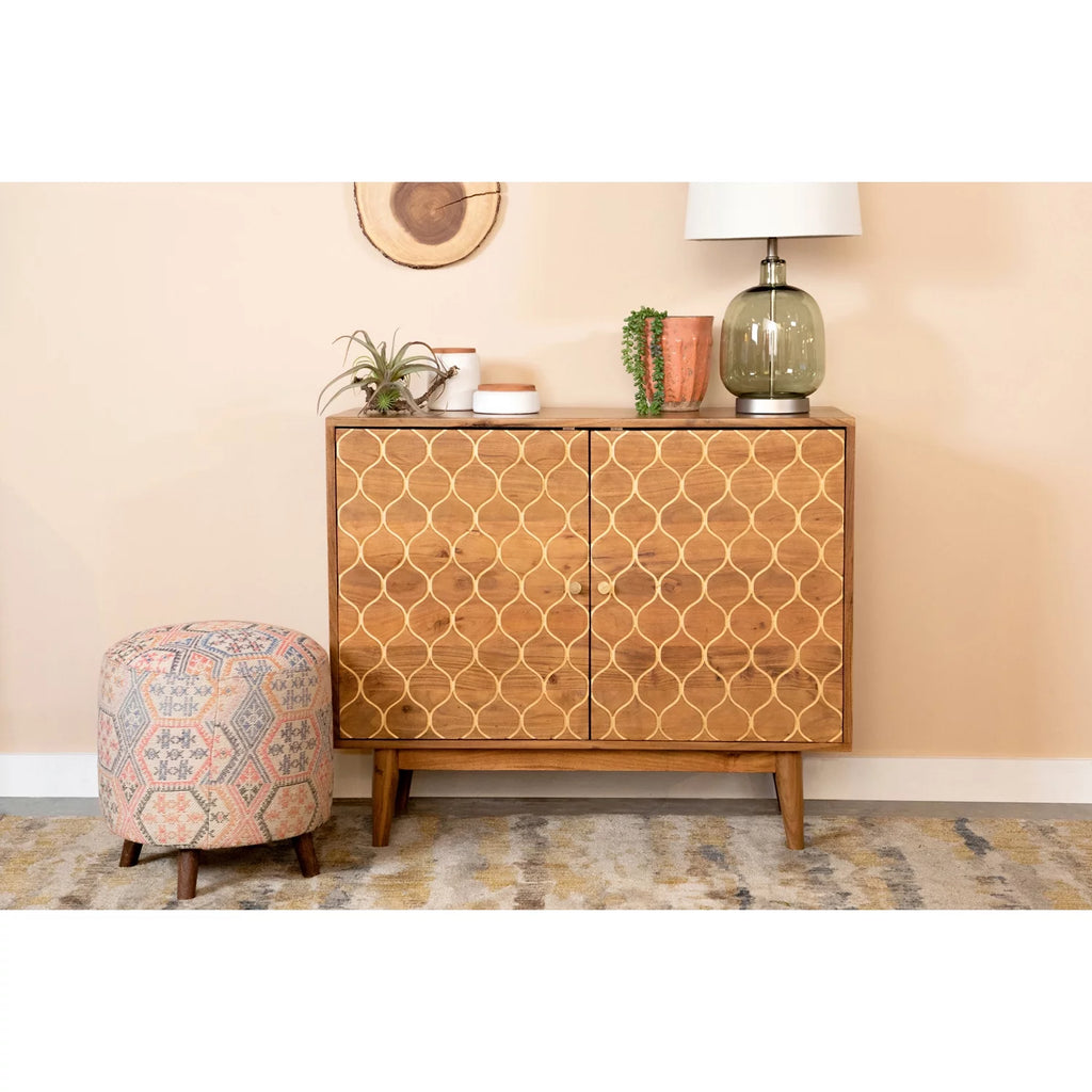 2-door Accent Cabinet Natural U8330