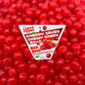 Cherry Sours Chewy Balls Candy (2 Pound Bag) G3450