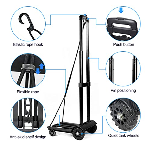 Black Folding Hand Truck J507424
