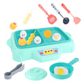 Educational Toys Grill Barbecue Set BBQ Food Toys with Music Lights Kids Spatula Q5702
