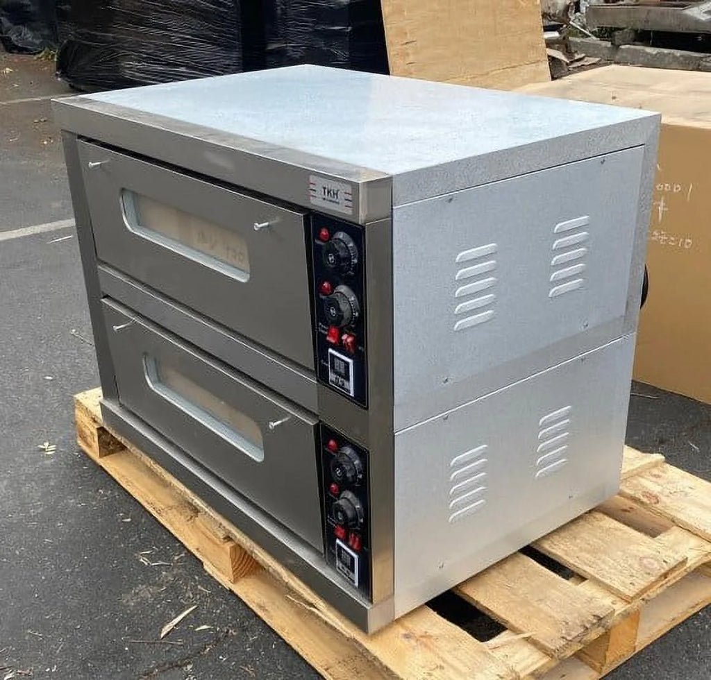 Electric double Deck Pizza Bakery Oven U2762