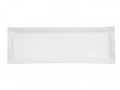 Super White Porcelain Rectangular Platter, 16-inch by 5-1/2-Inch, Box of 12 X818