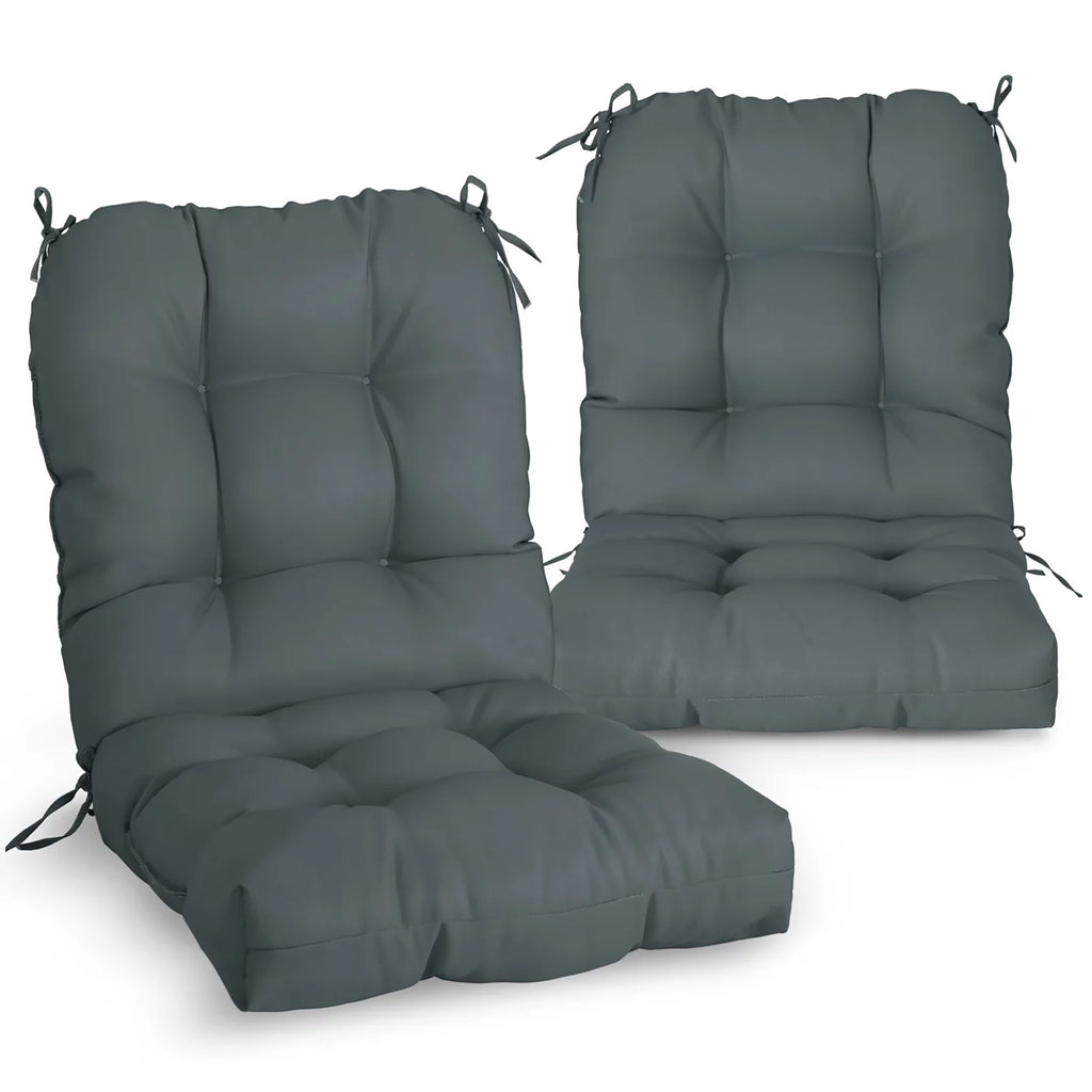 Tufted Outdoor Indoor Chair Cushion Set of 2 X777807