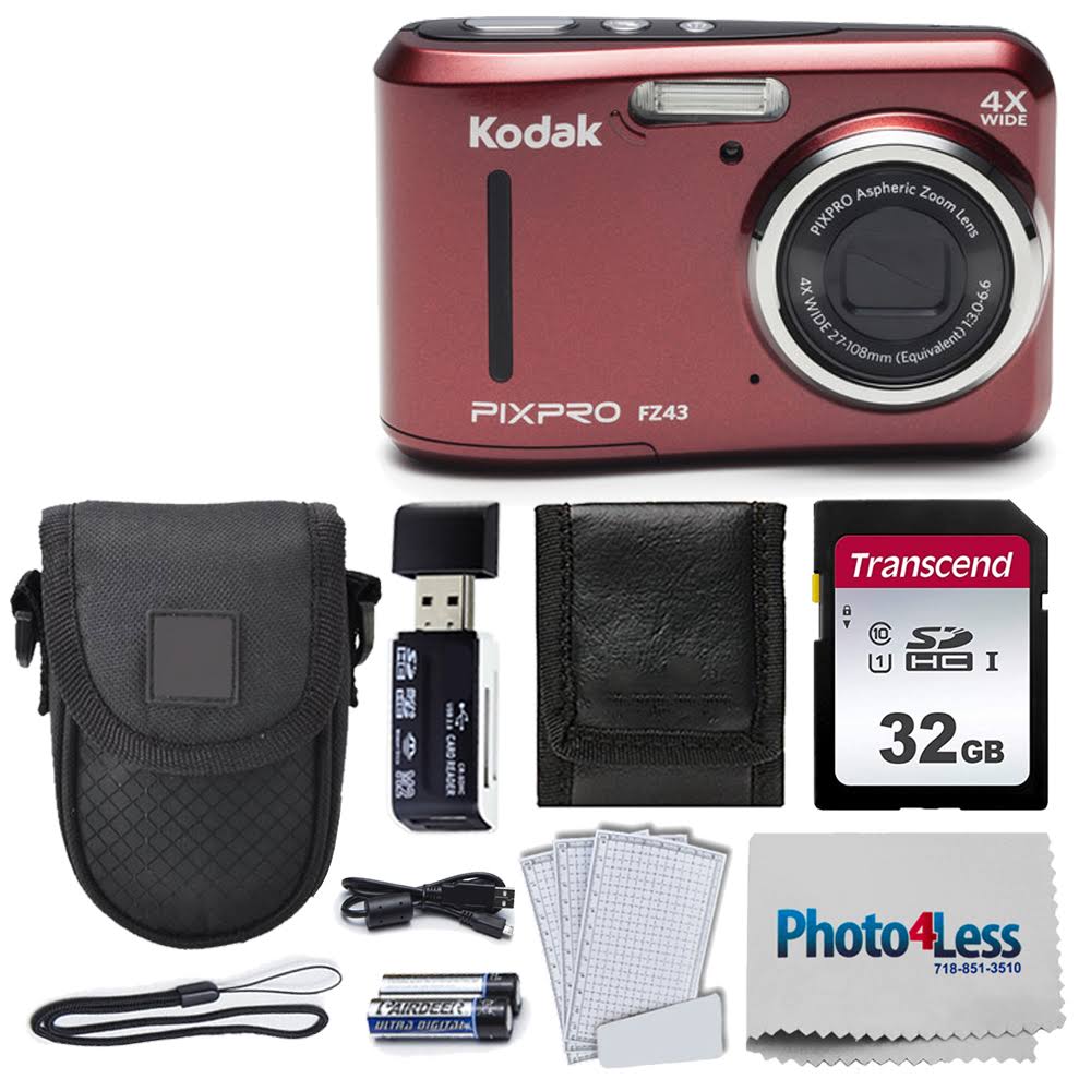 16 MP Digital Camera (Red) V819