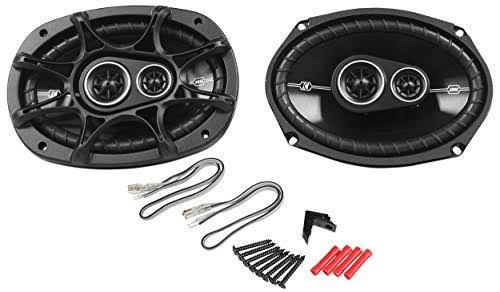 6x9 3-Way Car Speakers 720 Watt Peak 180 RMS F63929