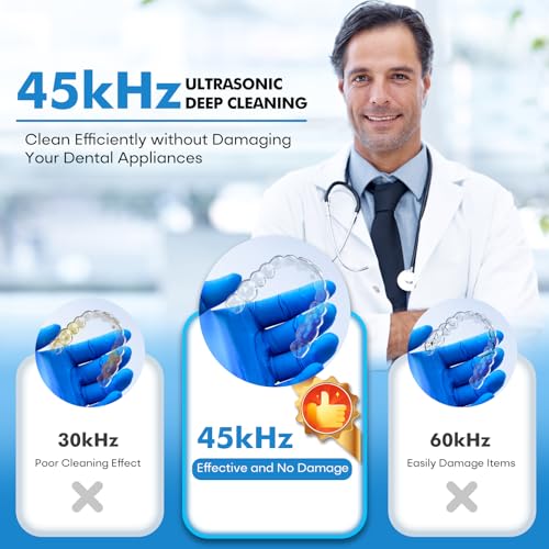 Black 200ML Ultrasonic Retainer Cleaner T97173
