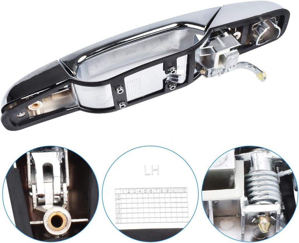 Exterior Door Handle Front Driver Side Replacement E84805