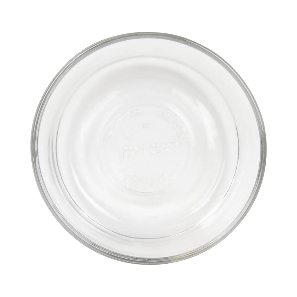 2-Cup Glass Storage Bowls with Red Lid Covers (6-Pack) J57121