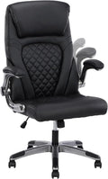 Black Ergonomic Office Chair with Lumbar Support W694856