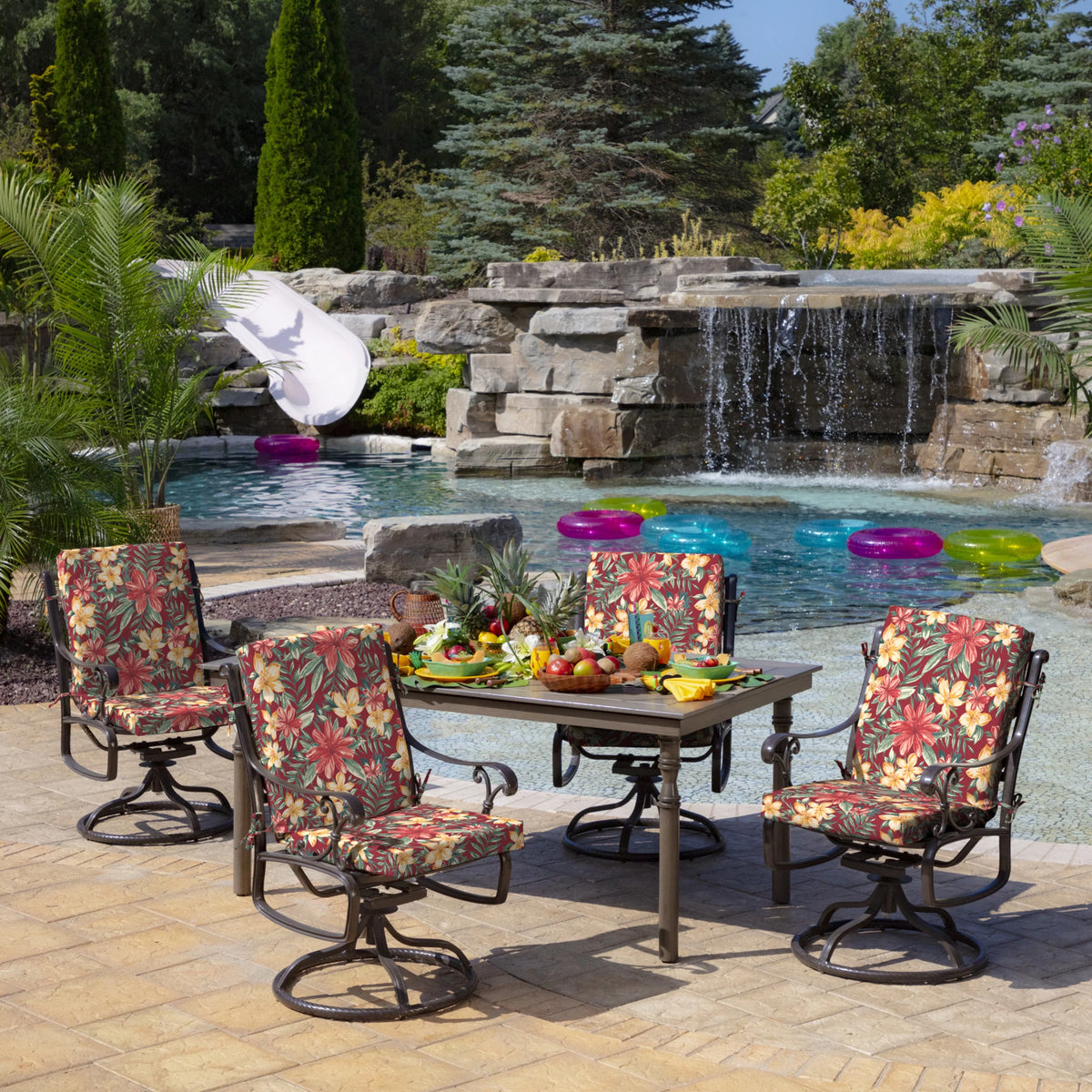 Outdoor Dining Chair Cushion 20 x 20 G8043