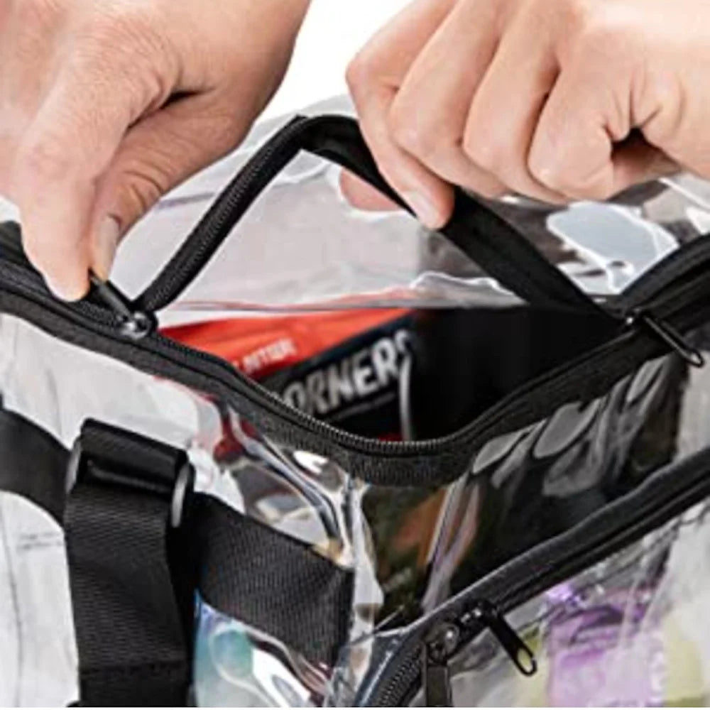 Clear Lunch Bag with Adjustable Straps Q5678