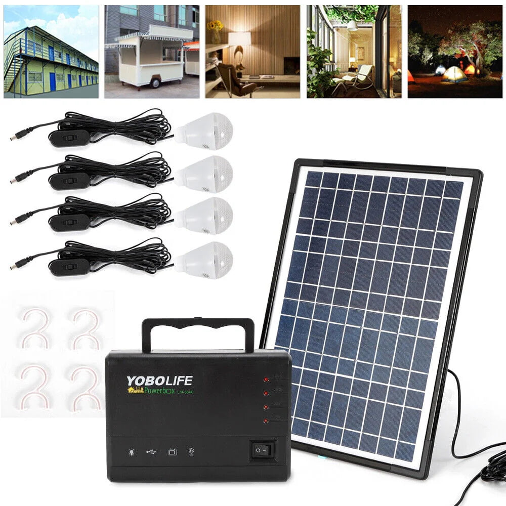 Portable Solar Power Generator Kit with Solar Panel Z921