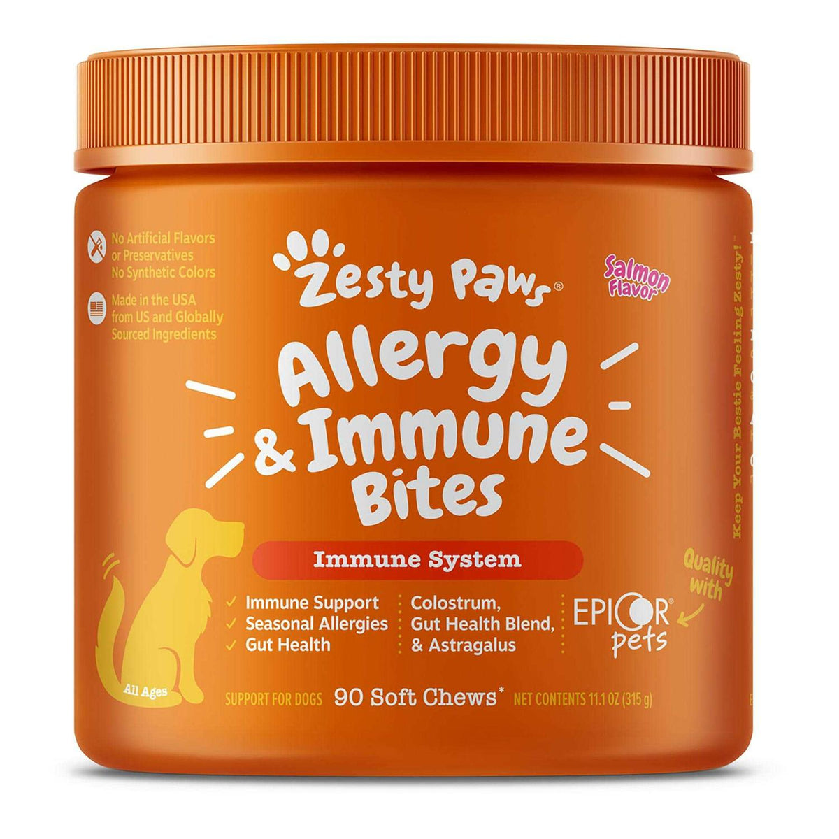 Salmon Allergy & Immune Bites for Dogs T3245