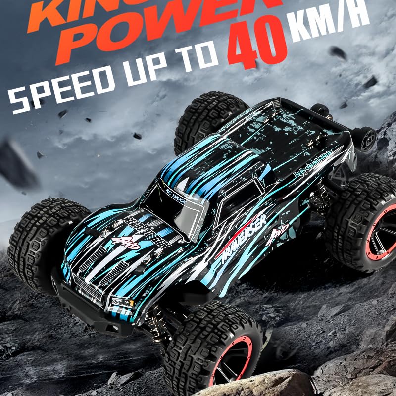 1:14 Scale High Speed RC Truck with 2 Rechargeable Batteries A537072