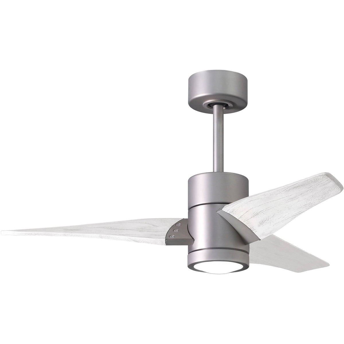 Textured Bronze and Matte White Ceiling Fan R4869