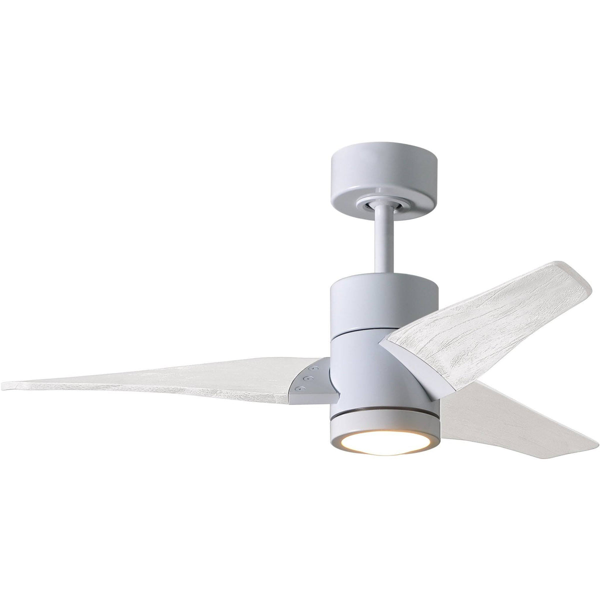 Textured Bronze and Matte White Ceiling Fan R4869