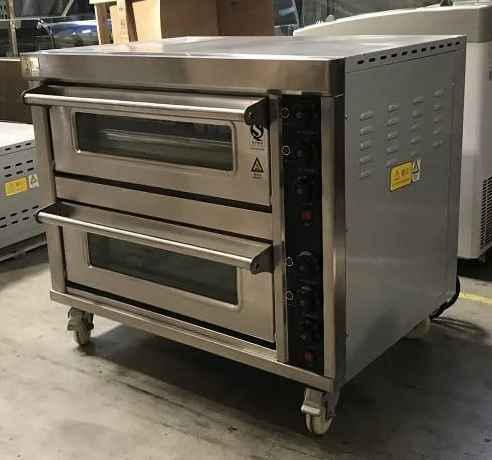 Electric double Deck Pizza Bakery Oven U2762