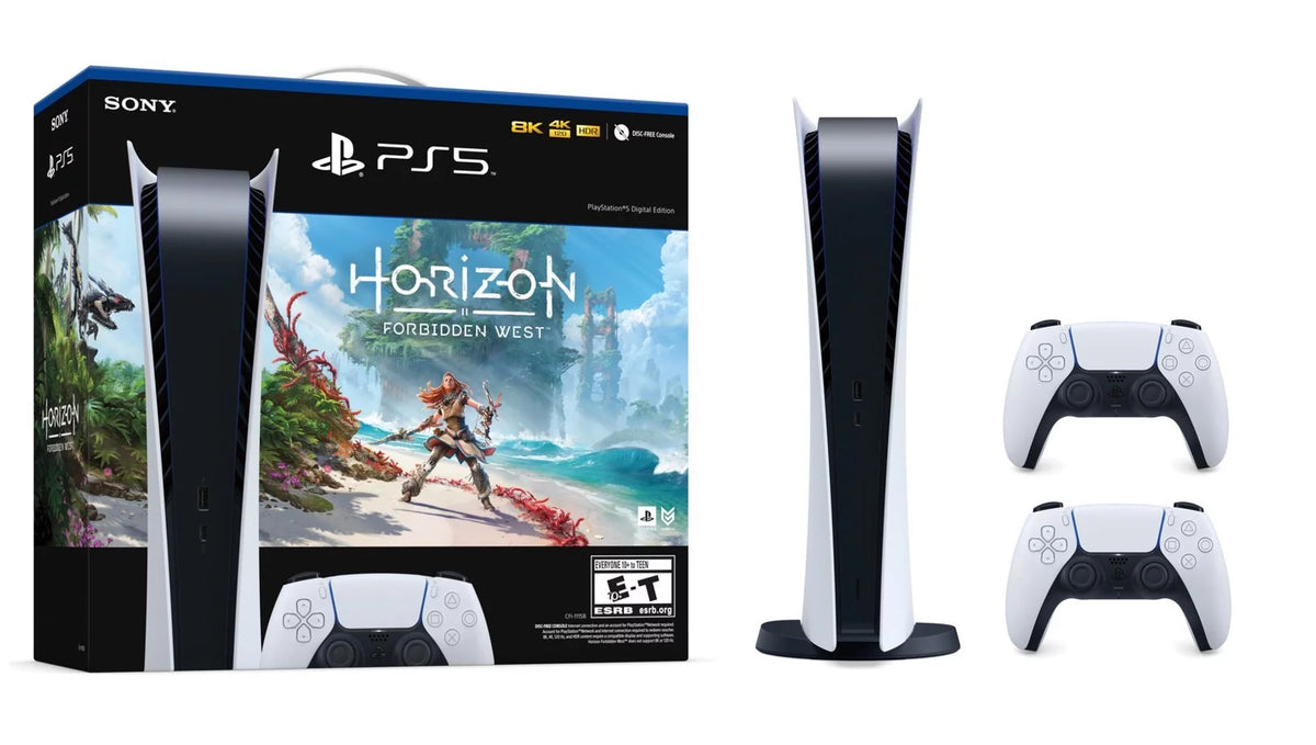 PlayStation 5 Digital Edition Bundle with Extra DualSense Controller I747