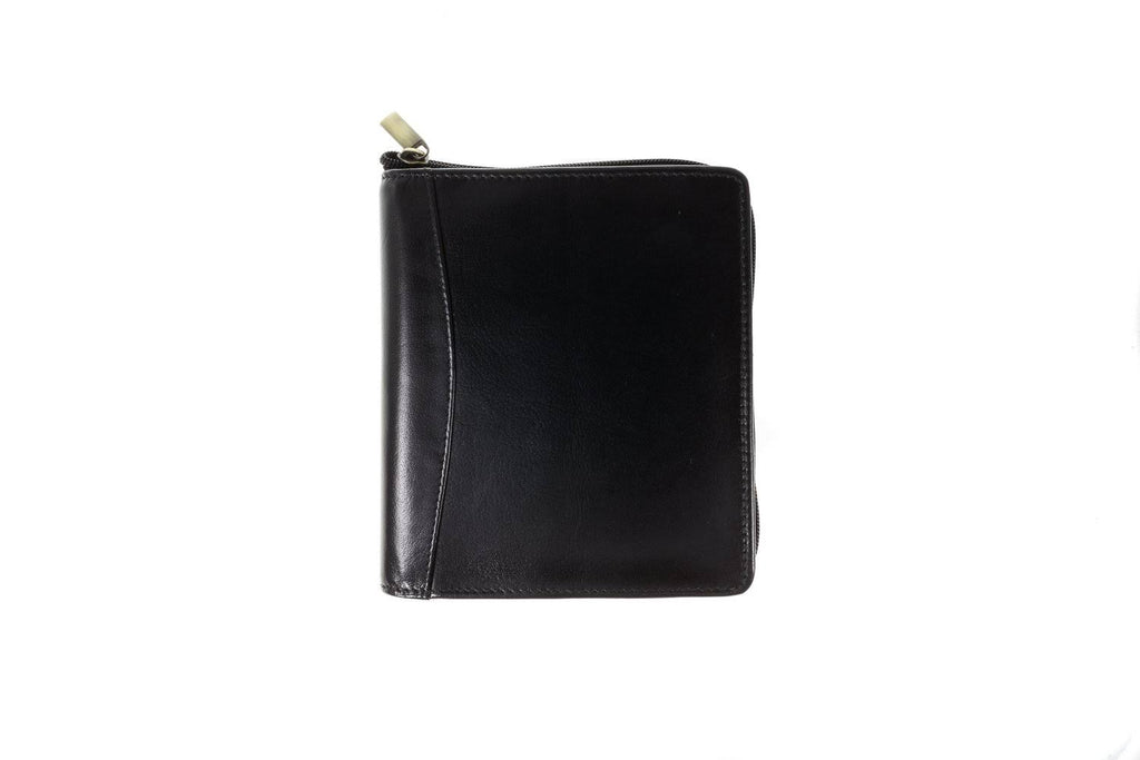 Black Zippered Pen Case L208
