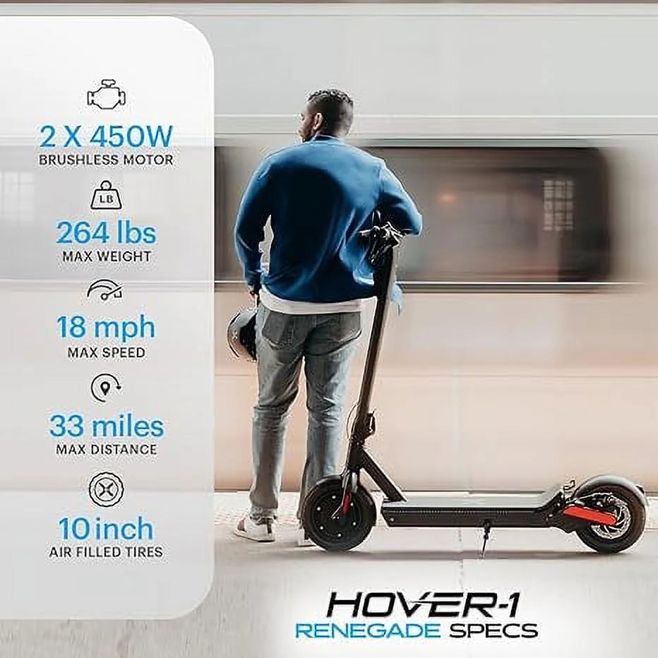 Electric Scooter 18 mph 264 lb Max Weight K600