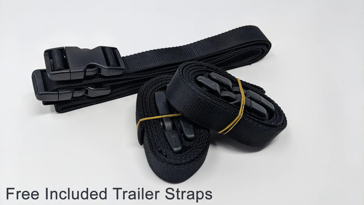 Blue / Black Jet Ski Cover with Trailer Straps and Storage Bag C638