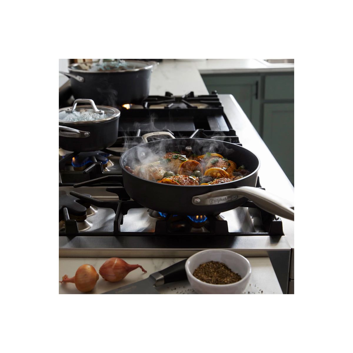 Nonstick 8.5-Quart Dutch Oven with Lid A911