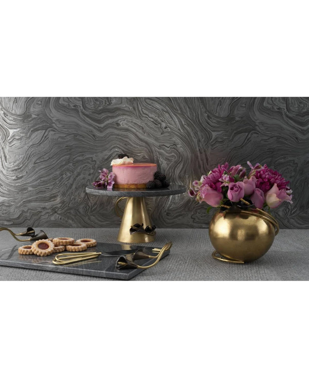 Calla Lily Cake Stand P75019