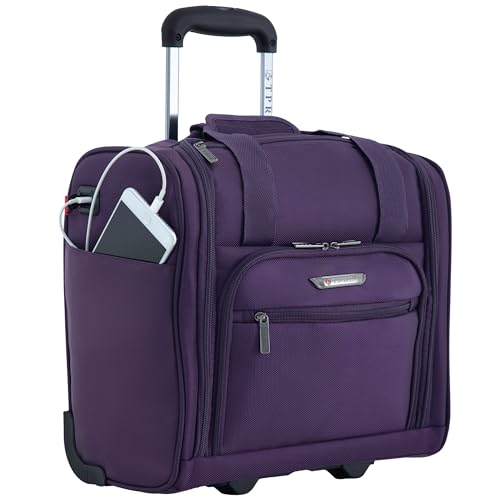 Navy Blue 15-Inch Under Seat Carry-On Luggage F7502