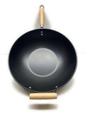 14" Non Stick Cast Wok with Wood Handle O451878
