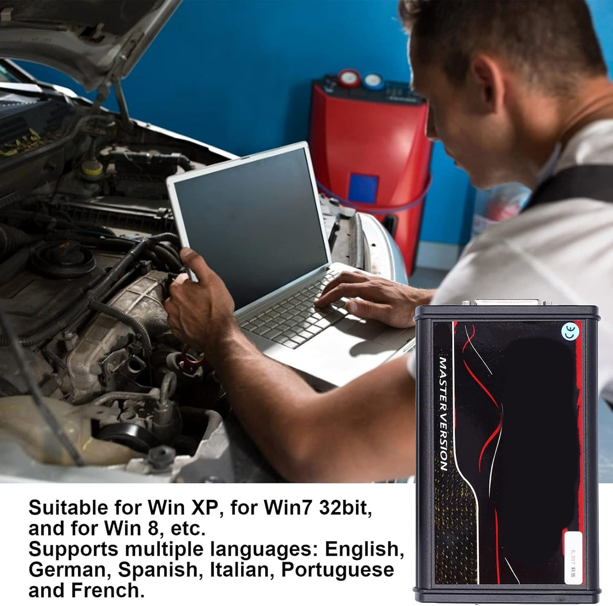 Diagnostic Scan Tool OBD2 ECU Programming Tool EU Version Software Upgrade L60657