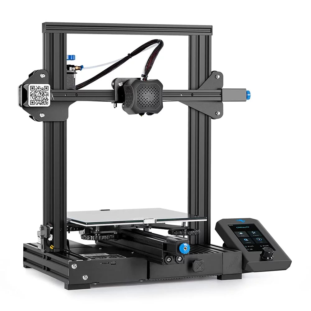 3D Printer Printing Size 220x220x250mm Aluminum Black D152127