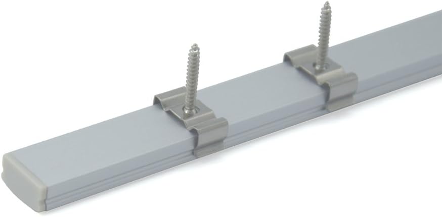 10-Pack 6.6ft U Shape LED Aluminum Channel System with Milky Cover E333949