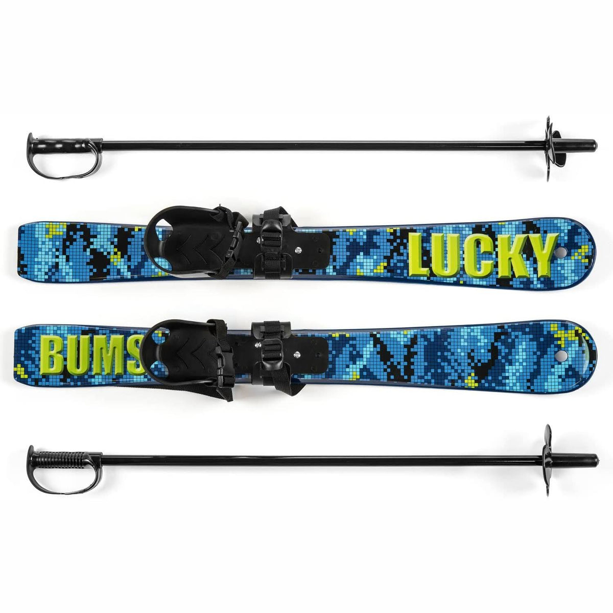 Plastic Skis with Poles 70 cm A709739