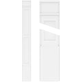 PVC Pilaster with Decorative Capital & Base (Pair) L86315