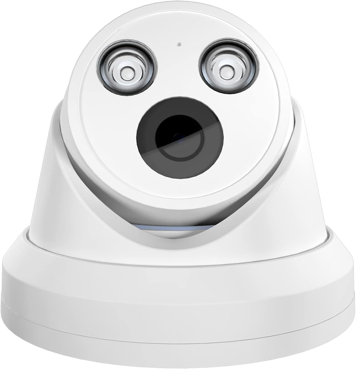5MP Outdoor PoE IP Dome Camera with Full Color Night Vision P1333