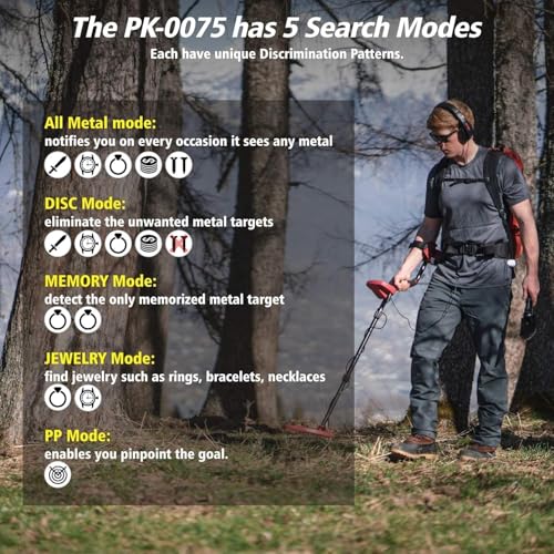 Waterproof Metal Detector with LCD Display L971