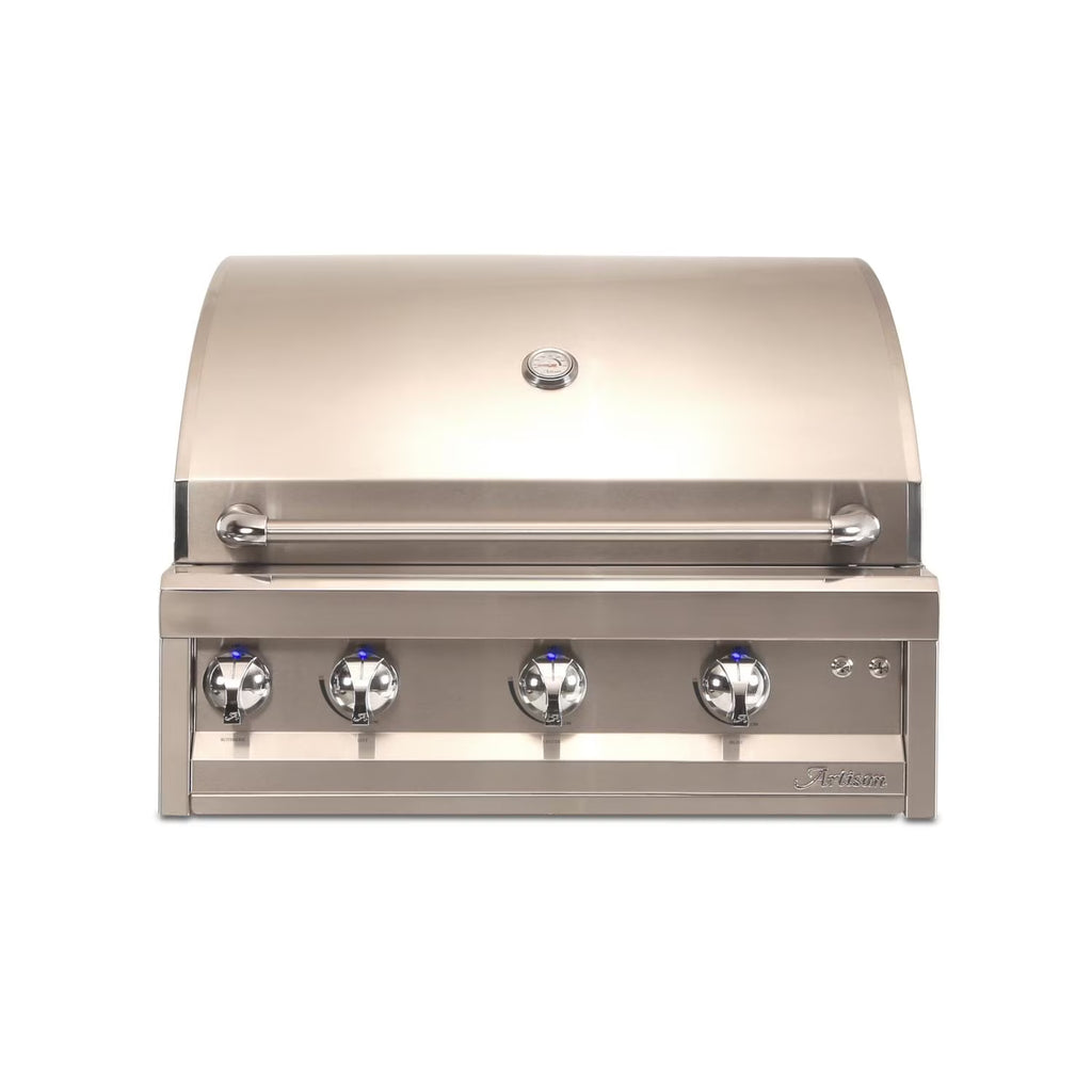 32-Inch 3-Burner Built-In Propane Gas Grill With Rotisserie U603894