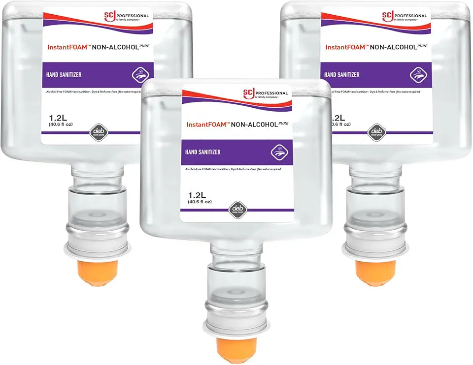 Pure Sanitizer 1.2 Liter Touch Free, Pack of 3 K84944
