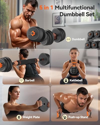 Adjustable Dumbbells Set with Connector B470287